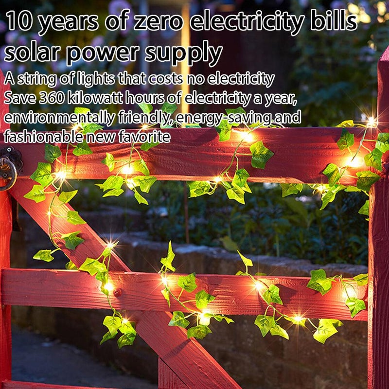 Christmas Lights, Twinkling Tree Garland, Glowing Fairy Light Olive Vine Garland for Fireplace Christmas Thanksgiving Home (C 10Meters) - Image 5